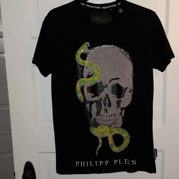 Philipp Plein Ss8 Snake Skull Diamond 